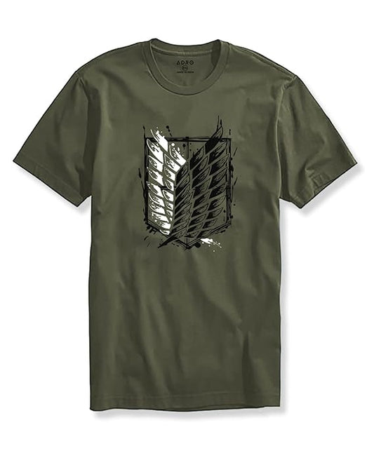 Scout Regiment Attack on Titan anime graphic t-shirt – ThreadVault