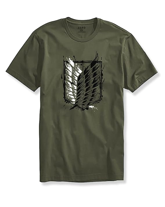 Scout Regiment Emblem Graphic T-Shirt – Attack on Titan Inspired
