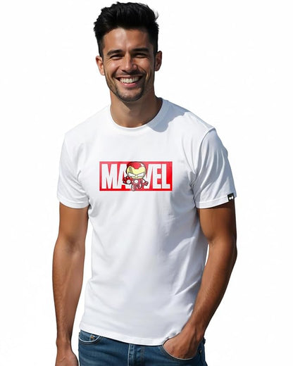 Marvel Iron Man Graphic T-Shirt – White