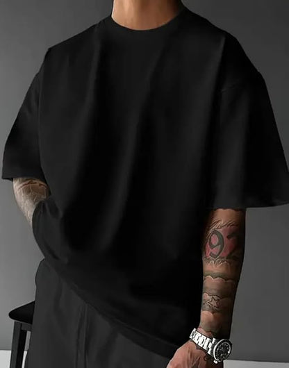 Trust God's Plan Oversized Graphic T-Shirt – Black