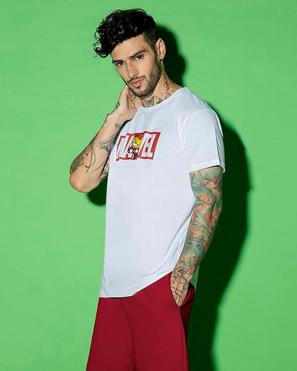 Marvel Iron Man Graphic T-Shirt – White