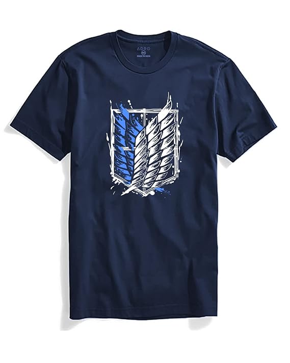 Scout Regiment Emblem Graphic T-Shirt – Attack on Titan Inspired