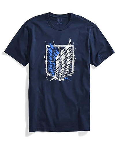 Scout Regiment Emblem Graphic T-Shirt – Attack on Titan Inspired