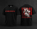 Atamavanta Warrior Oversized Graphic T-Shirt – Black