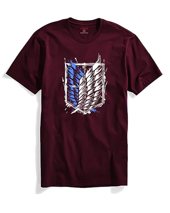 Scout Regiment Emblem Graphic T-Shirt – Attack on Titan Inspired
