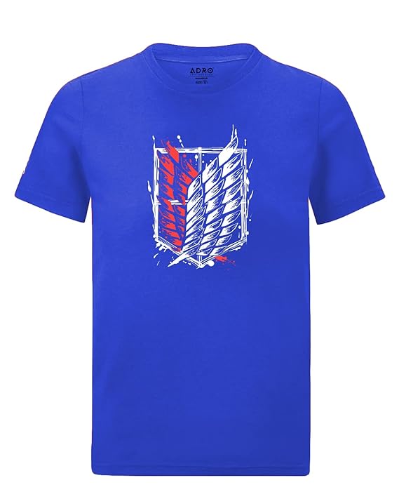 Scout Regiment Emblem Graphic T-Shirt – Attack on Titan Inspired
