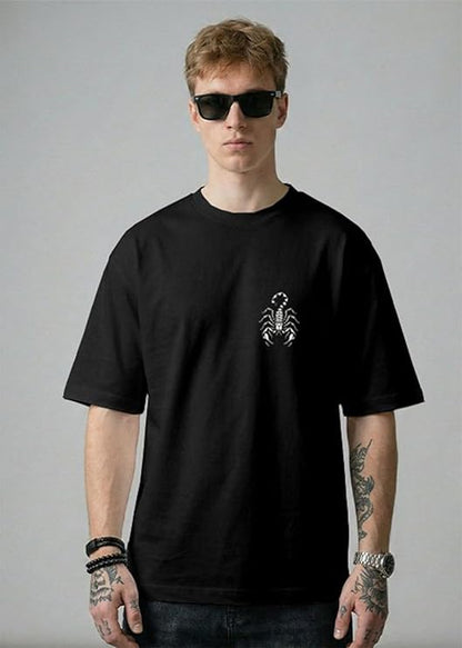 King of Scorpions Oversized Graphic T-Shirt – Black