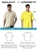 Yellow Flash Anime Oversized Graphic T-Shirt – White
